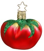Tomato - To-MA-toe<br>Inge-glas Ornament